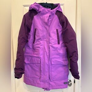 Lands’ End squall waterproof insulated winter jacket
size L 10-12
